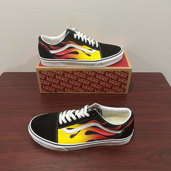 Vans, Old Skool, VN0A38G1PHN, Flames - Picture 11 of 12